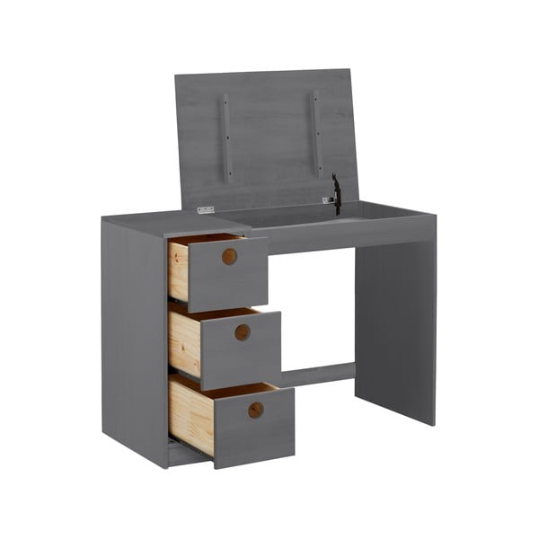 Borovi fenyő íróasztal 50x100 cm Alpi – Støraa-image-2