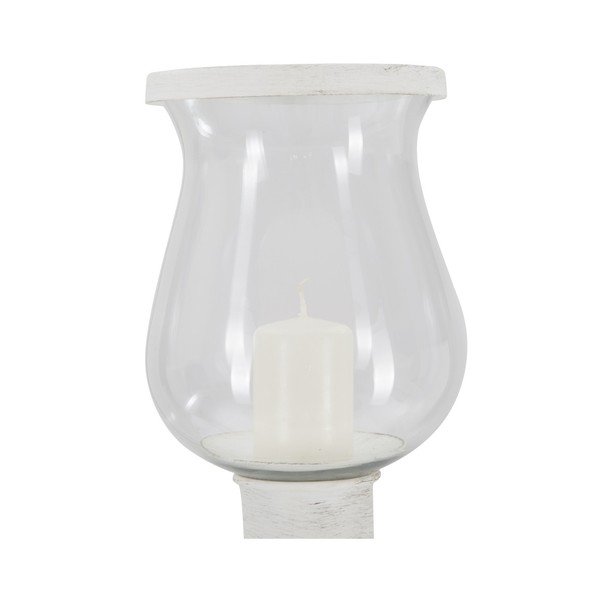 Provenza fehér gyertyatartó Ø 15 cm - Mauro Ferretti-image-3