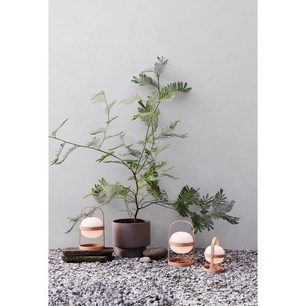 Napelemes-USB-s hordozható LED kültéri lámpa ø 15 cm Soft Spot – Rosendahl-image-2