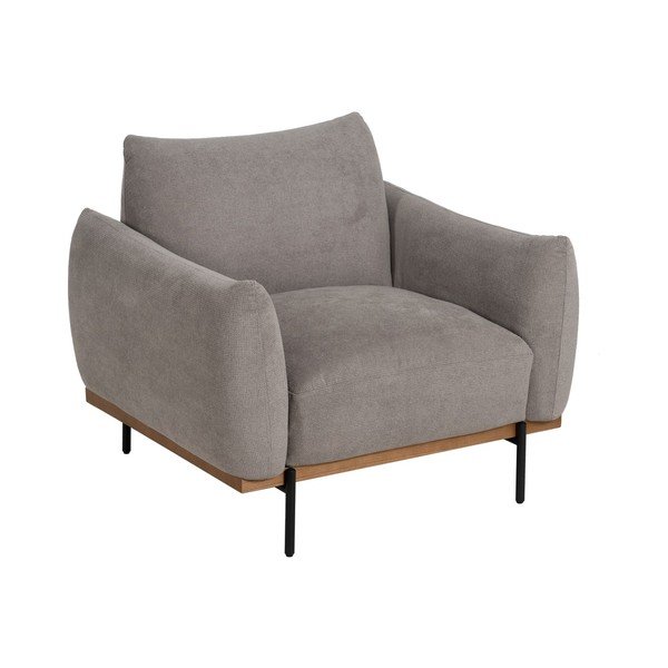 Szürke fotel Marron – Ixia