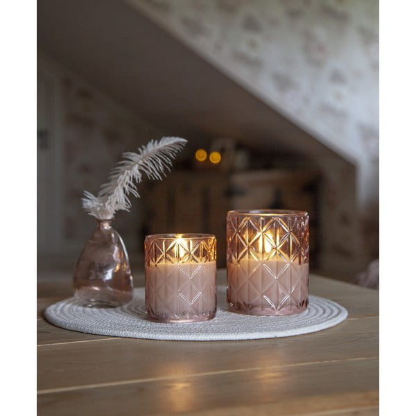 Elemmel működő LED gyertya (magasság 10 cm) Flamme Romb – Star Trading-image-3