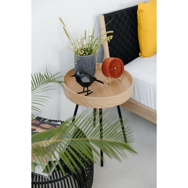 Bird Large Statue fekete dekorációs szobor - PT LIVING-image-1