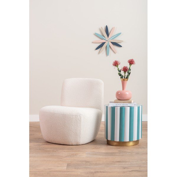 Fém kerek tárolóasztal ø 40 cm Candy Swirl – Leitmotiv-image-1