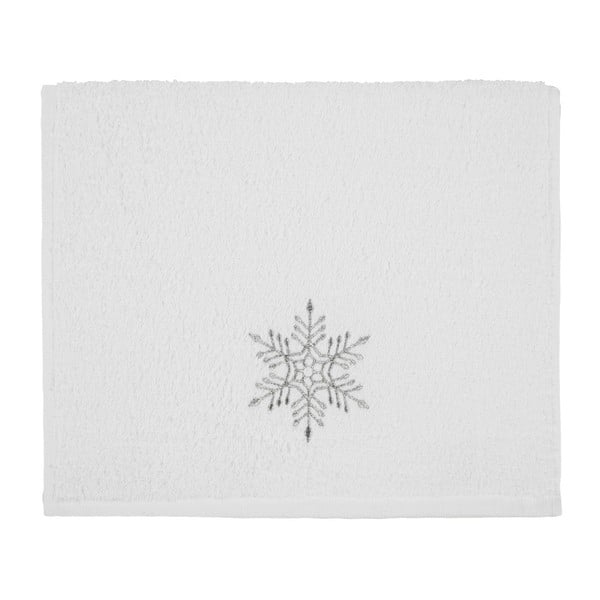 Christmas Snowflake White fürdőlepedő, 30 x 50 cm - Kate Louise