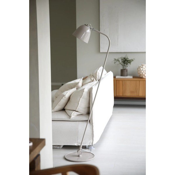 Szürkésbézs állólámpa fém búrával (magasság 130 cm) Tilt – Markslöjd-image-4