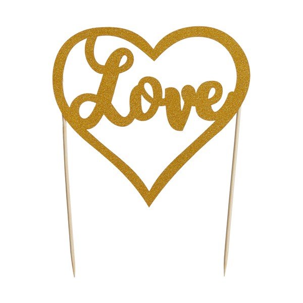 Love tortadíszítő felirat - Mason Cash