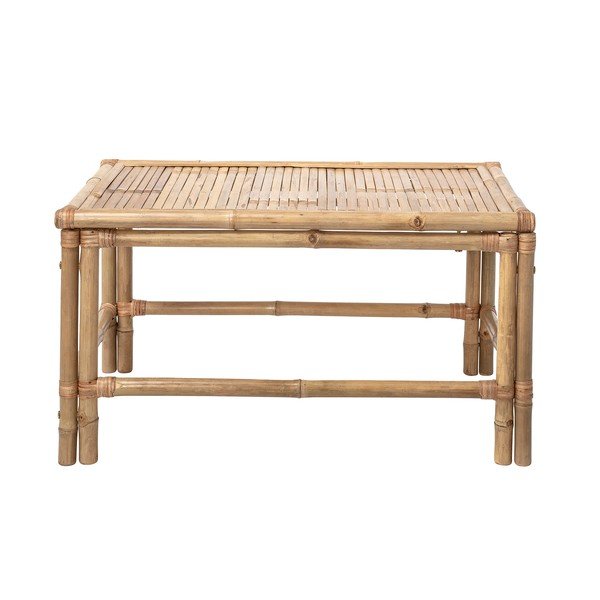 Bambusz kerti dohányzóasztal 60x90 cm Sole – Bloomingville