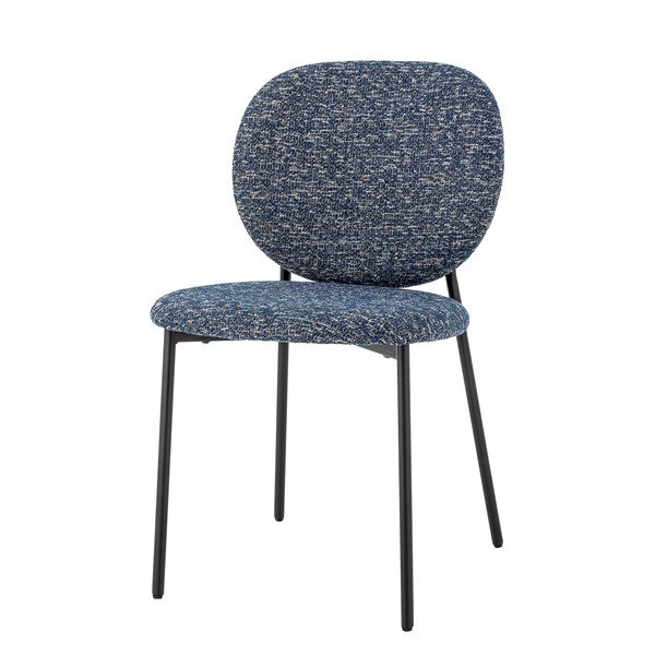 Kék textil étkezőszék Percey – Bloomingville