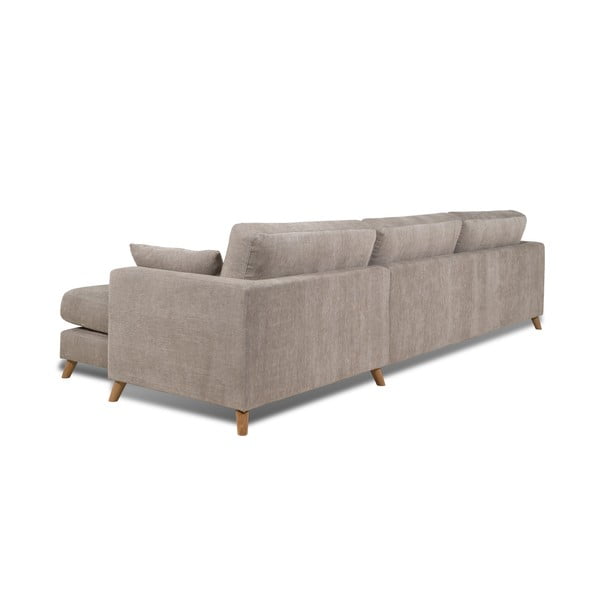 Szürke sarokkanapé (jobb oldali) Faria - Scandic-image-2