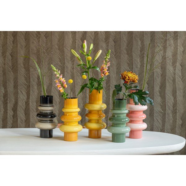 Narancssárga vas váza (magasság 30 cm) Grato – PT LIVING-image-2