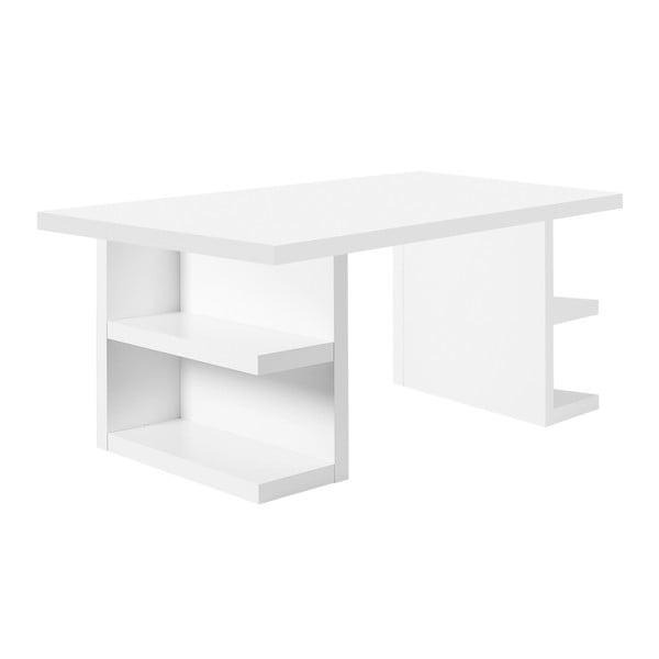 Multi fehér íróasztal, hossz 180 cm - TemaHome