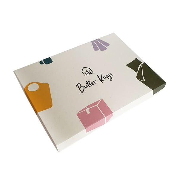 Botanical Art pamut-szatén ágyneműhuzat, 200 x 200 cm - Butter King-image-2