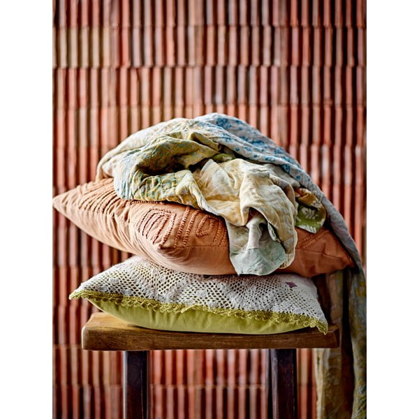 Újrahasznosított pamut takaró 130x150 cm Sari – Bloomingville-image-2