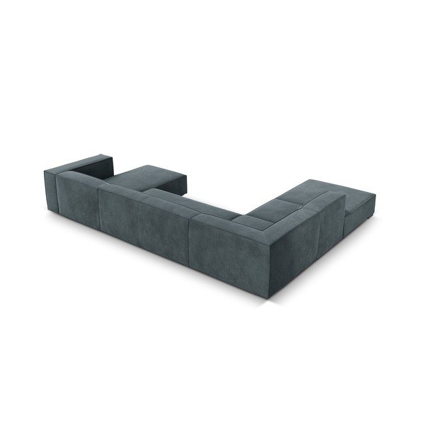 Petróleumkék-szürke sarokkanapé (bal oldali) Madame – Windsor & Co Sofas-image-3