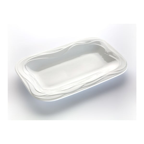 Corina porcelán szervírozó tányér, hossza 31 cm - Versa