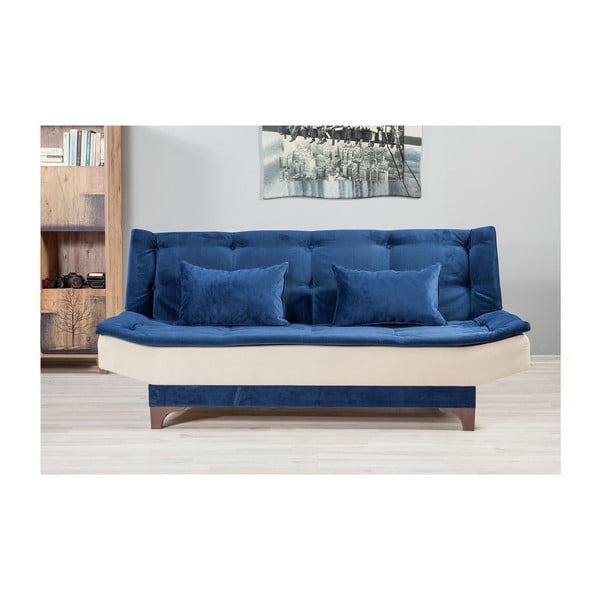 Ersi kék-fehér kinyitható kanapé