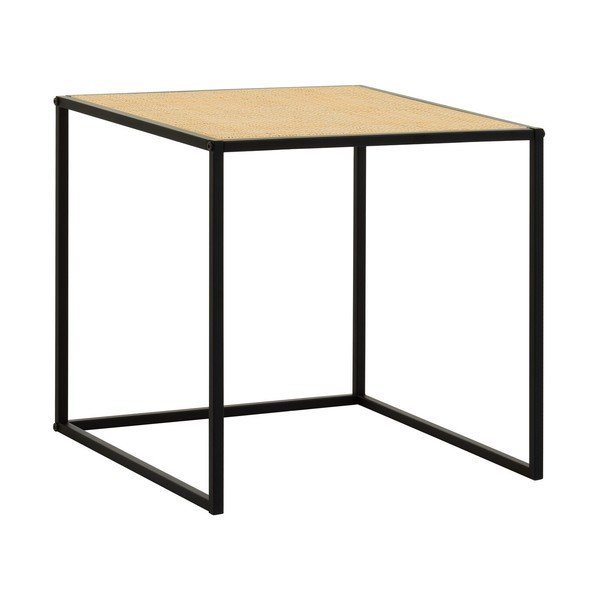Rattan tárolóasztal 44x44 cm Depok – Premier Housewares