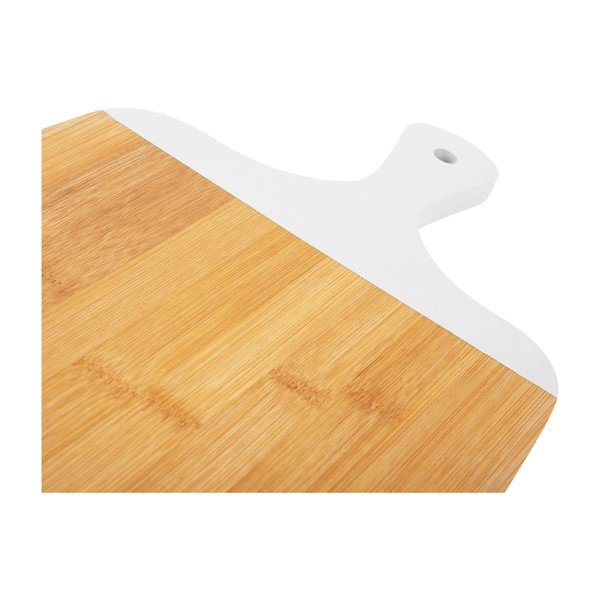 Gourmet 2 db-os bambusz vágódeszka szett fehér fogantyúval - PT LIVING-image-2