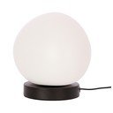 Fekete-fehér asztali lámpa (magasság 19 cm) Stones – Candellux Lighting