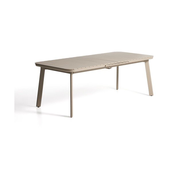 Fém kerti étkezőasztal 100x220 cm Izola – Kave Home