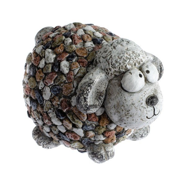 Garden Deco Sheep With Stones kerti dekoráció, magasság 19 cm - Dakls