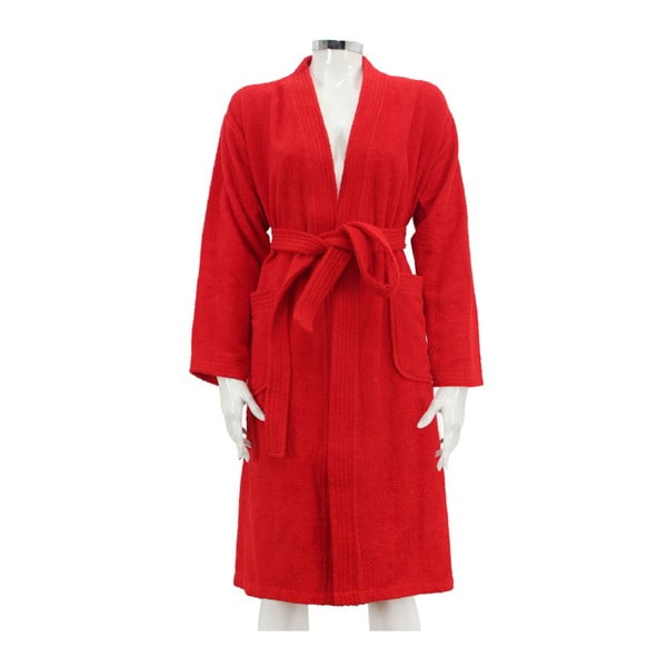 Smart piros női köntös, S/M-es méret - Confetti-image-1