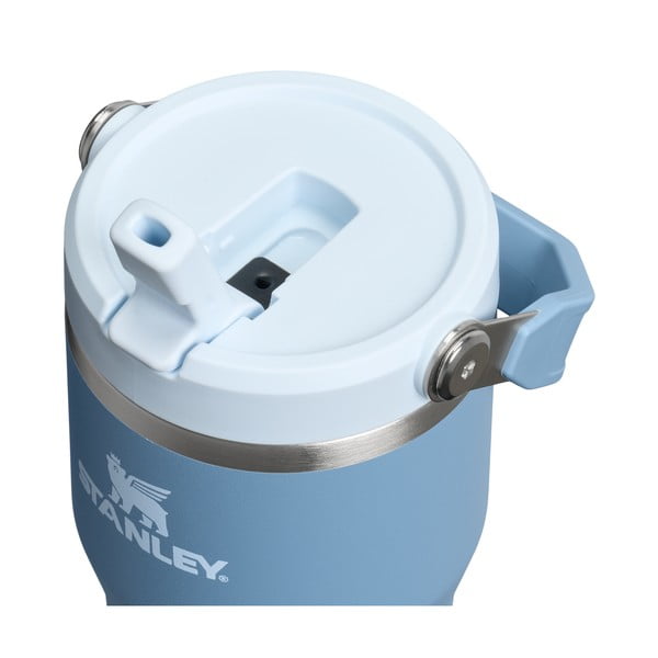 Szürkéskék rozsdamentes acél termosz 600 ml IceFlow™ Flip Straw 2.0 Tumbler Indigo – Stanley-image-2