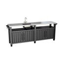 Kerti konyha 237x52 cm Unity – Keter