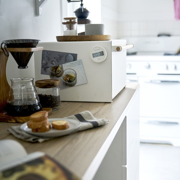 Fém kenyértartó Tosca – YAMAZAKI-image-1