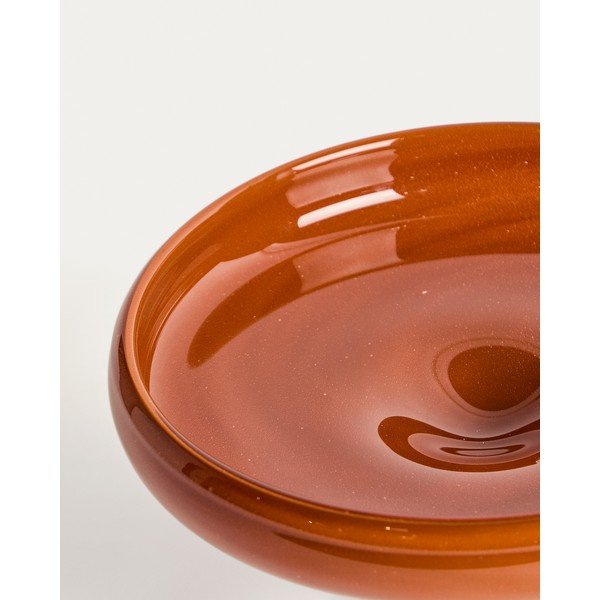 Üveg dekoratív tál ø 28 cm Denuo – Kave Home-image-4