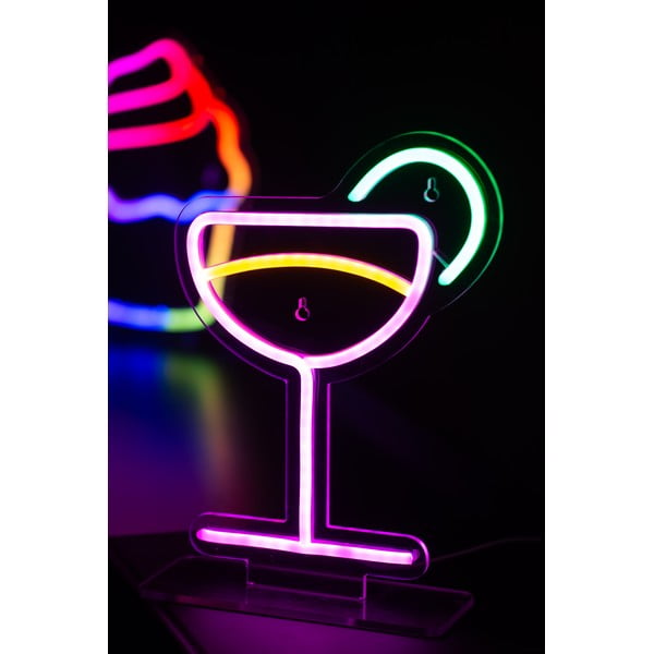 LED neon fénydekoráció 5 W Cocktail – Leitmotiv-image-1