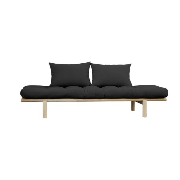 Pace fekete kanapé 200 cm - Karup Design