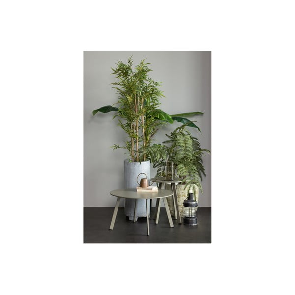 Fer zöld vas kerti dohányzóasztal, ø 40 cm - WOOOD-image-4