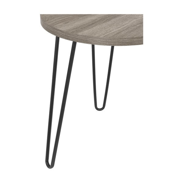 Owen barnásszürke tárolóasztal, ø 50 cm - Støraa-image-4