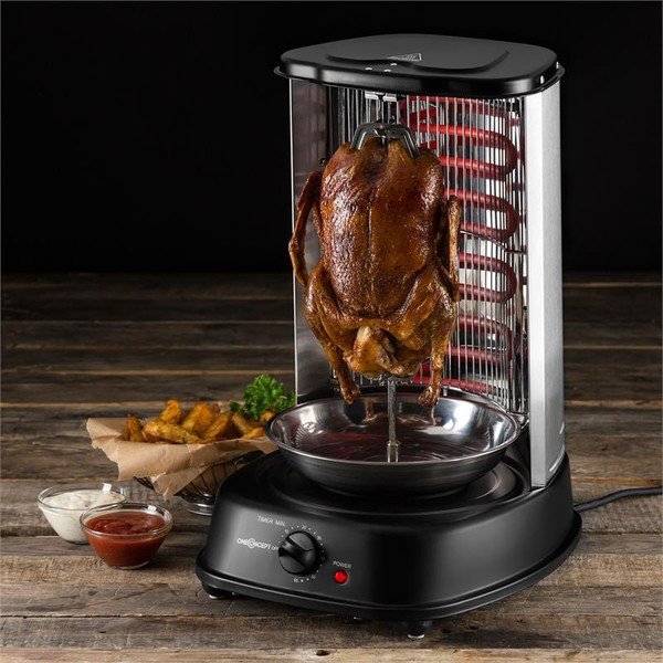 Master fekete kebab grill - OneConcept-image-3