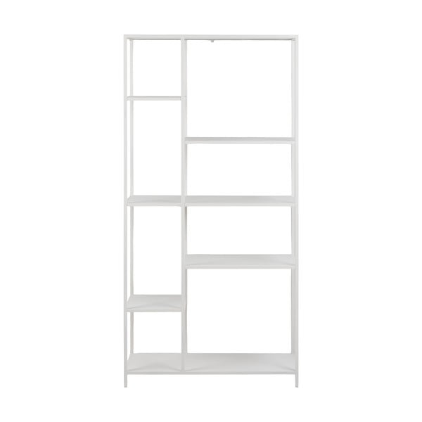 Newcastle fehér fém könyvespolc, 80 x 165 cm - Actona