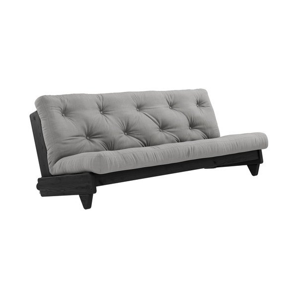 Fresh Black/Grey szürke kinyitható kanapé - Karup Design-image-1