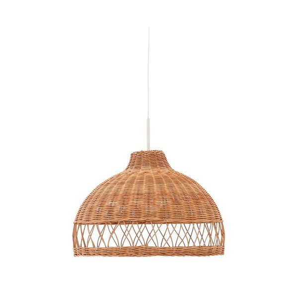 Natúr színű rattan lámpabúra ø 40 cm Loura – Kave Home