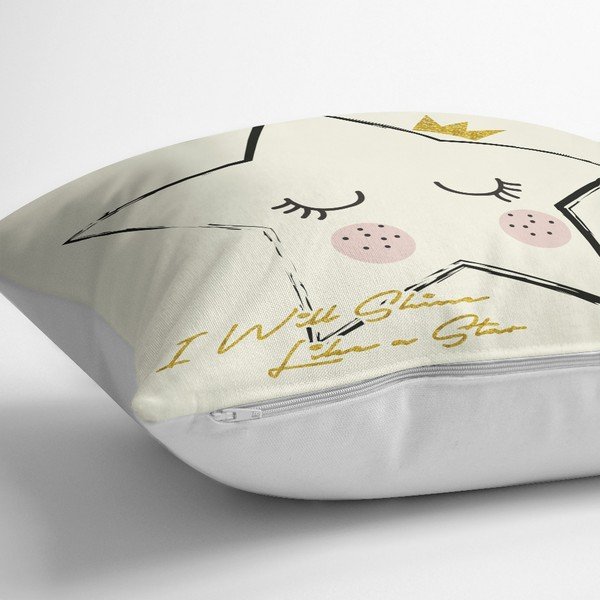 Gyerek párnahuzat Modern Star - Minimalist Cushion Covers-image-1