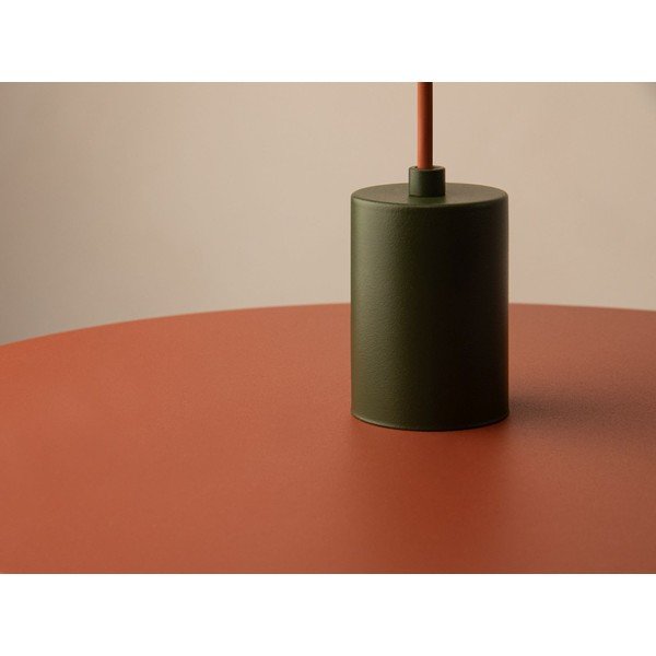Téglavörös fém függőlámpa ø 40 cm Ori – Micadoni -image-3