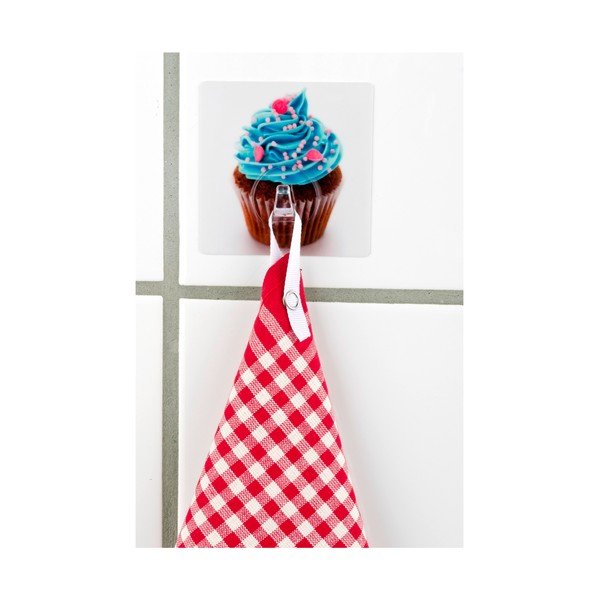 Static-Loc Cupcake öntapadós akasztó - Wenko-image-3