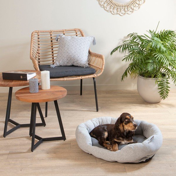 Szürke fekhely kutyáknak 45x60 cm – Love Story-image-3