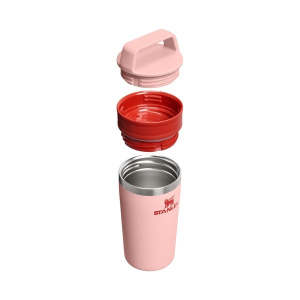 Barackszínű rozsdamentes acél termobögre 350 ml Café-To-Go Travel Mug Peach Rose – Stanley-image-1