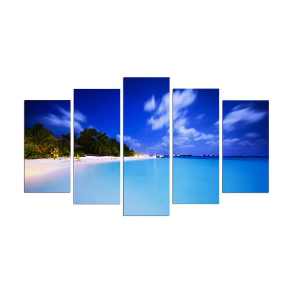 Ocean View többrészes kép, 110 x 60 cm