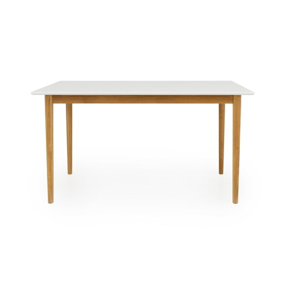 Svea fehér étkezőasztal, 140 x 80 cm - Tenzo