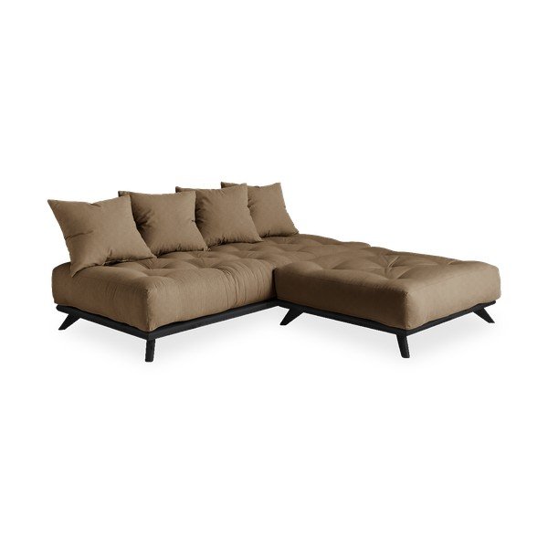 Senza Black/Mocca kanapé - Karup Design-image-3