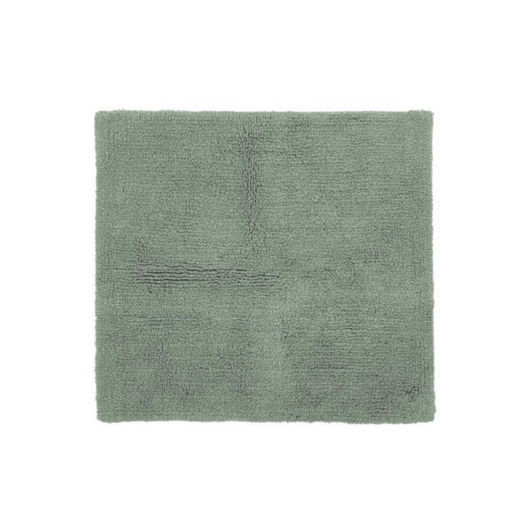 Luca zöld pamut fürdőszobaszőnyeg, 60 x 60 cm - Tiseco Home Studio