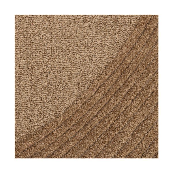 Sötét natúr színű kézi szövésű gyapjú szőnyeg 200x300 cm Pune – House Nordic-image-3