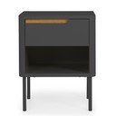 Switch antracitszürke éjjeliszekrény - Tenzo