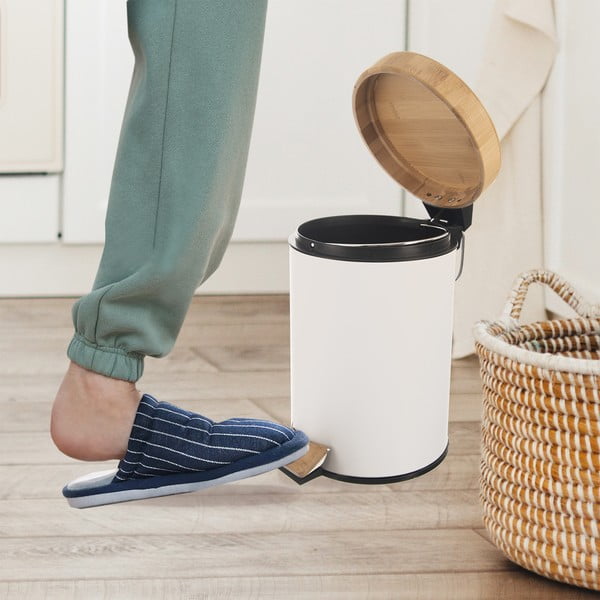 Fém pedálos szemetes 3 l – Orion-image-1